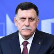 Government of National Accord (GNA) leader Fayez al-Sarraj, seen in February 2017, and Field Marshal Khalifa Haftar, whose forces control most of eastern Libya including key oil ports, held rare talks Tuesday in the United Arab Emirates