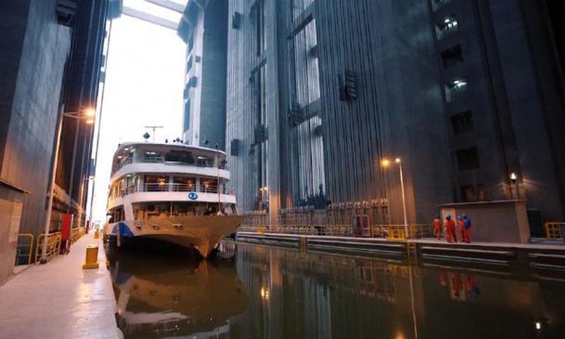 World's largest shiplift, Three Gorges Dam