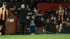 Jose Mourinho is under fire for his furious reaction to decisions that went against Manchester United in their draw with Hull