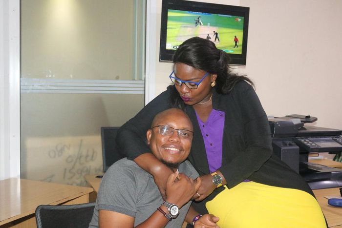 Kaka Zema and Presenter DEE