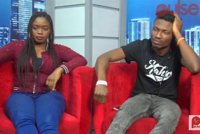Bisola and Efe, former opponents on the  2017 Big Brother Naija reality television show.