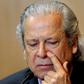 Brazilian former chief-of-staff (2003-2005), Jose Dirceu, gestures during a hearing of the parliamentary committee of the Petrobras investigation in the Federal Justice court, in Curitiba on August 31, 2015