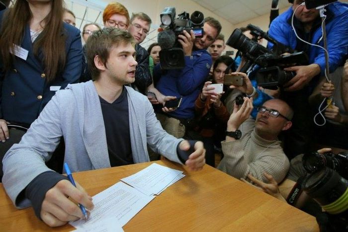 Sokolovsky, a militant atheist, was detained in August 2016 and spent nine months in jail and under house arrest
