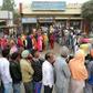 Villagers queue outside a bank in Khasa village, some 20kms from Amritsar, northwest India, as they wait to deposit and exchange 500 and 1000 rupees on November 12, 2016