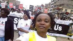 Activist Caroline Mwatha