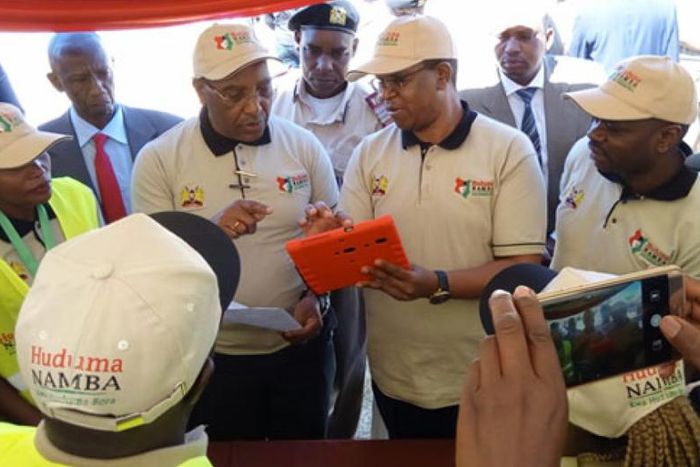 Huduma Namba registration process