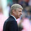 Arsenal's manager Arsene Wenger looks on from the touchline during the English Premier League football match against Stoke City May 13, 2017