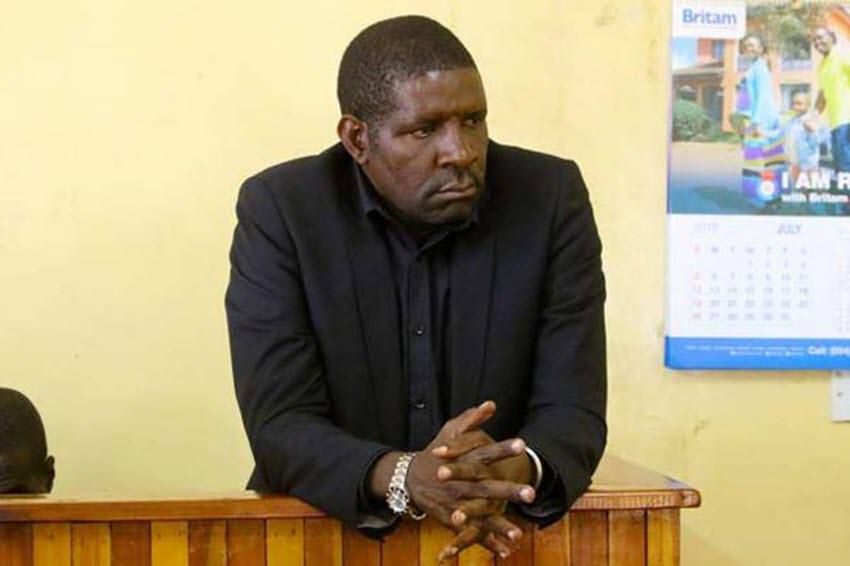 Nakuru East MP David Gikaria during a past appearance in court (Twitter)