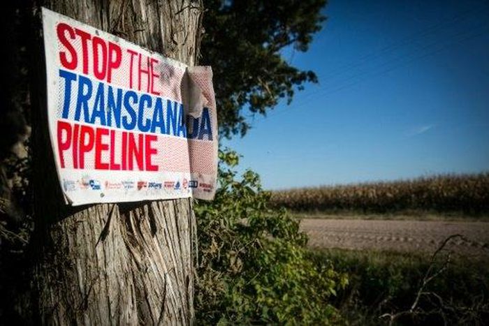 The Keystone XL pipeline would carry oil from Canadian tar sands to US refineries, but was put on hold by former president Barack Obama over environmental concerns