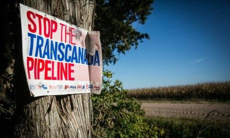 The Keystone XL pipeline would carry oil from Canadian tar sands to US refineries, but was put on hold by former president Barack Obama over environmental concerns