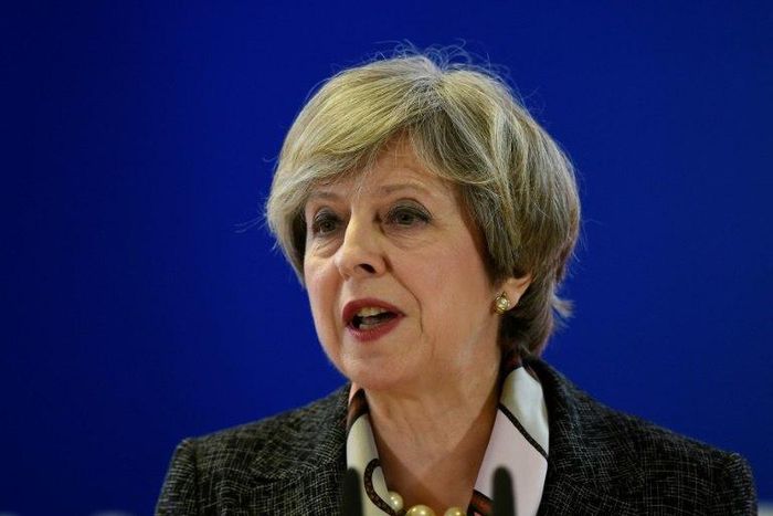 British Prime Minister Theresa May anounnces "the UK will lead the way by hosting the 2018 Western Balkans summit"