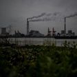 A power station on the Huangpu river near Shanghai - China is the world's largest emitter of greenhouse gases