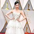 Sofia Carson's red carpet style at Oscars 2017
