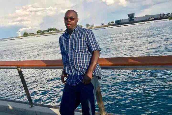 Allan Onucko during his time in US