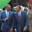 Nairobi Governor and President Uhuru Kenyatta.