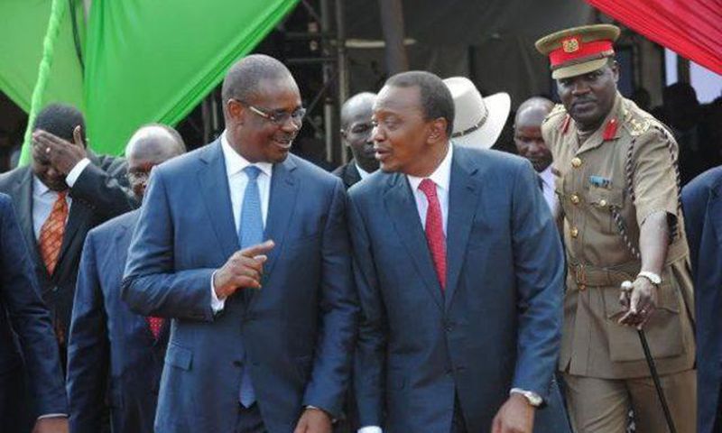 Nairobi Governor and President Uhuru Kenyatta.