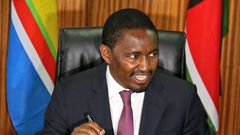 Agriculture CS Mwangi Kiunjuri