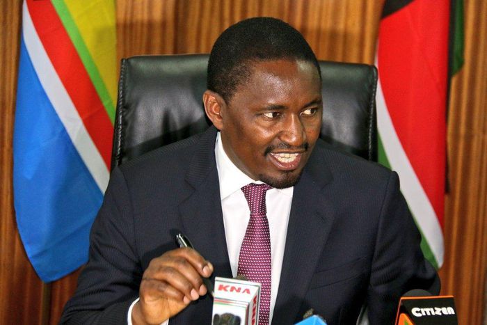 Agriculture CS Mwangi Kiunjuri