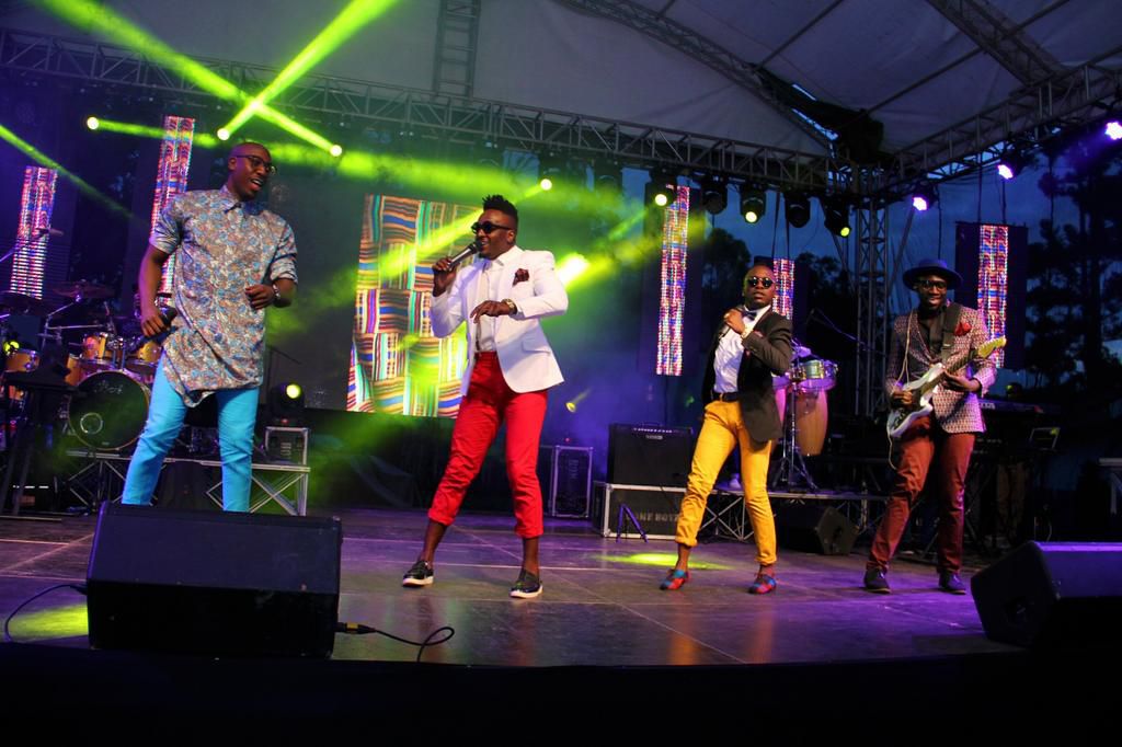 Sauti Sol on stage