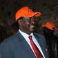 ODM leader Raila Odinga and Philip Etale