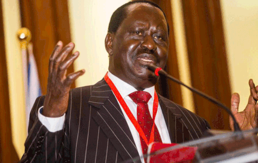 Raila had earlier raised the red flag complaining that his ID card number had been registered by an unknown person.