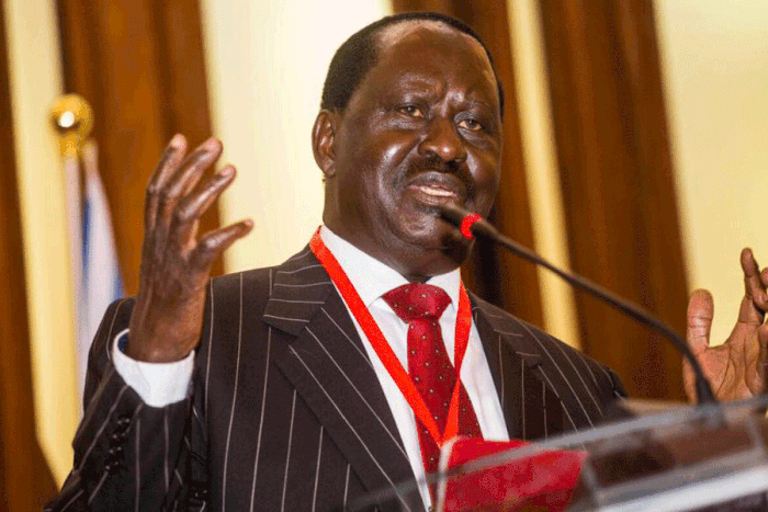 Raila had earlier raised the red flag complaining that his ID card number had been registered by an unknown person.