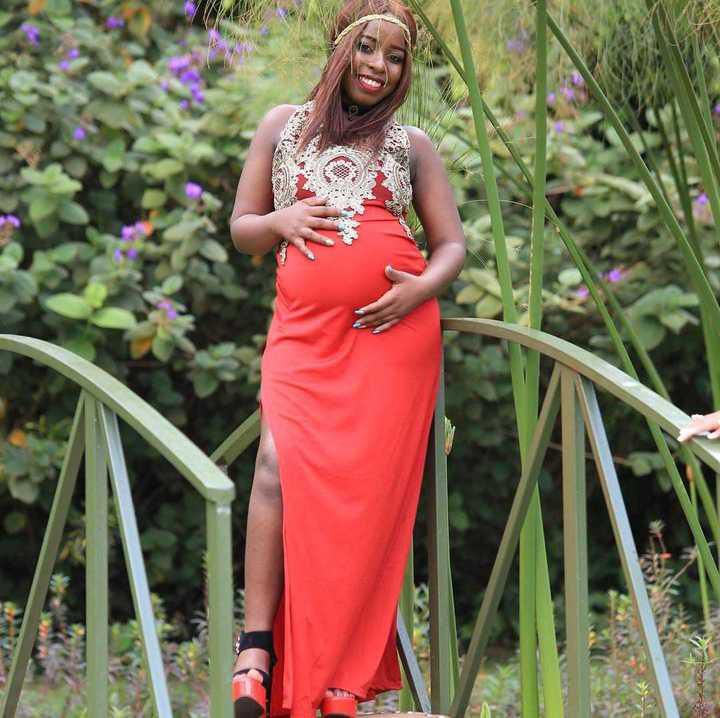 Saumu during her pregnancy (Instagram)