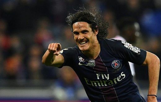 Edinson Cavani is PSG's top scorer with 44 goals this season