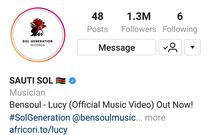 Sauti Sol’s Instagram account