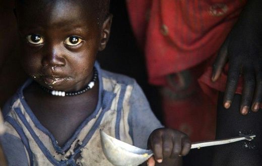 About 100,000 people are already in a state of famine in South Sudan and aid agencies have warned another one million are at risk in the coming months