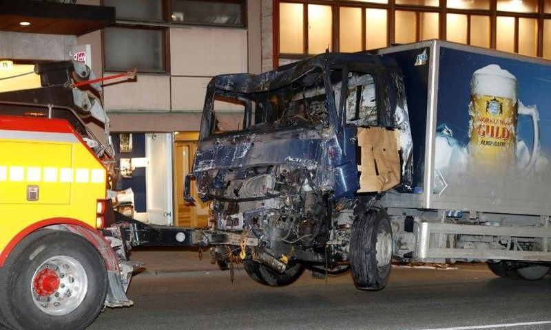 On April 7, 2017 in Stockholm a stolen beer truck drove into a crowd outside a department store, killing 4