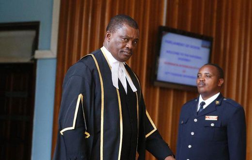 Speaker of the National Assembly Justin Muturi