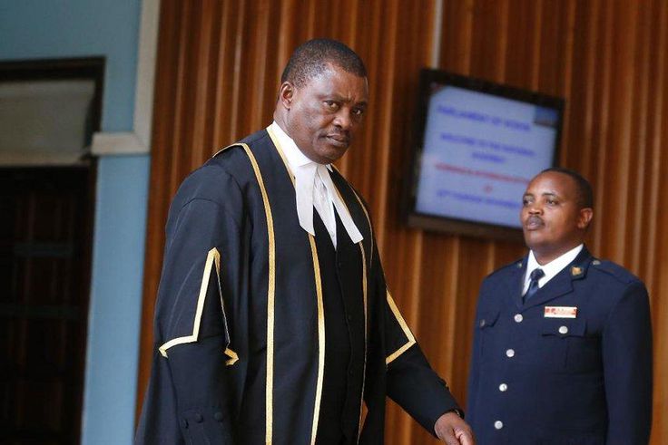 Speaker of the National Assembly Justin Muturi