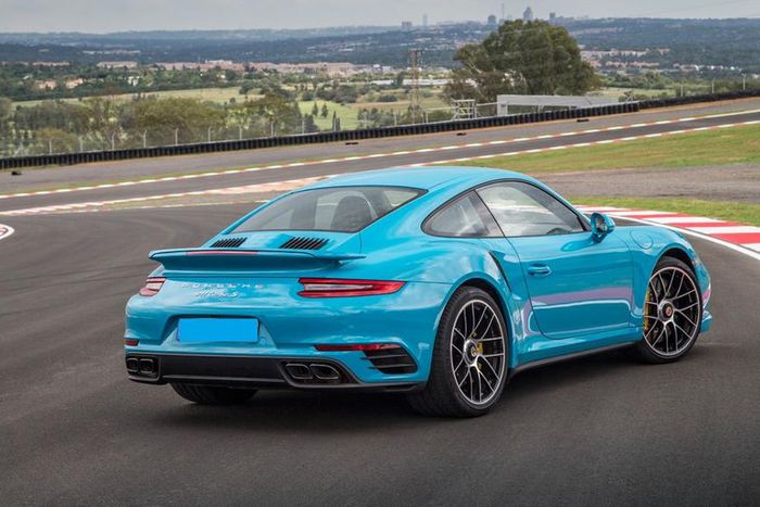 A 911 Turbo S 2016 in mint condition