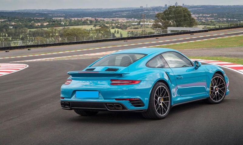 A 911 Turbo S 2016 in mint condition