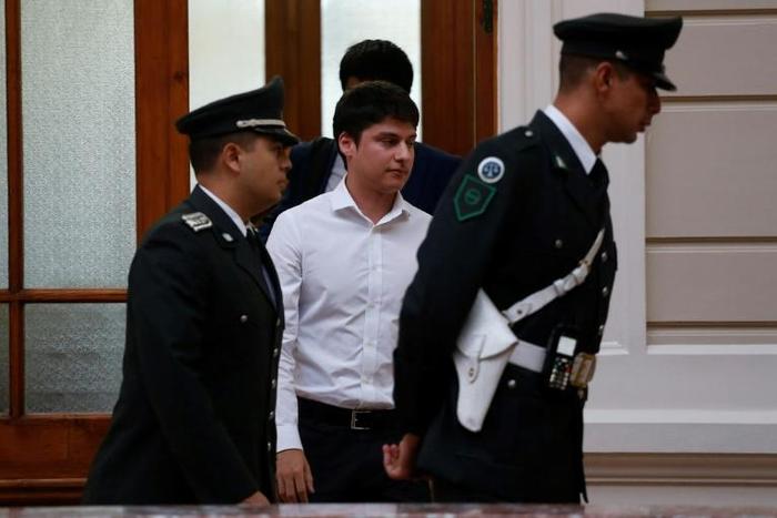 Chilean Nicolas Zepeda, pictured February 2017, is the sole suspect in the disappearance of his Japanese ex-girlfriend Narumi Kurosaki, who went missing in December 2016