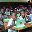Class one pupils with their laptops at one of the primary schools in Kenya. Education CS Fred Matiang'i has said that parents are not expected to pay any admission fee for their children joining class one in public primary schools.