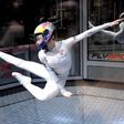 Polish high school student Maja Kuczynska, aged 17, is one of about 20 top indoor skydiving competitors worldwide