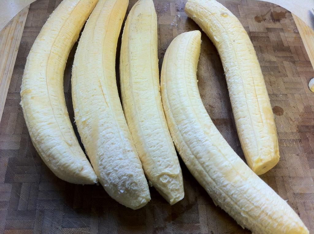 Peeled plantains(Golden Plantain Chips)