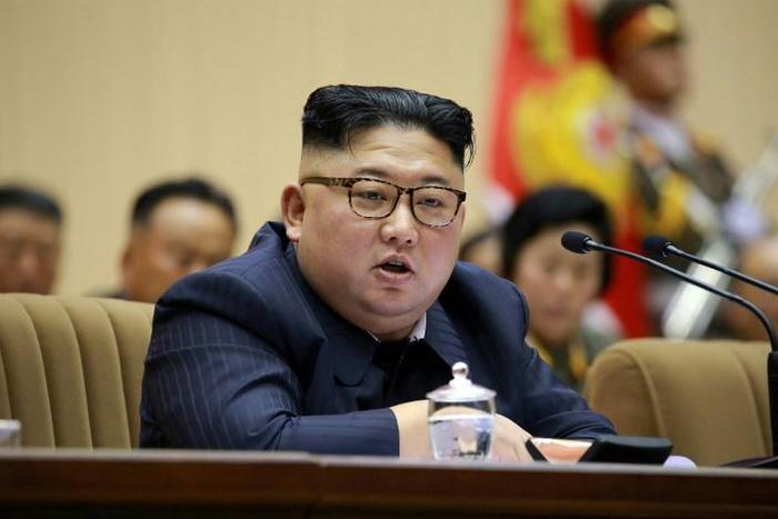 North Korean leader Kim Jong Un, whose regime the group which raided Pyongyang's embassy in Spain wants to bring down