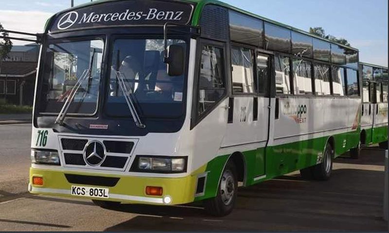 The new Mercedes Benz MB917 type of buses by Citi Hoppa