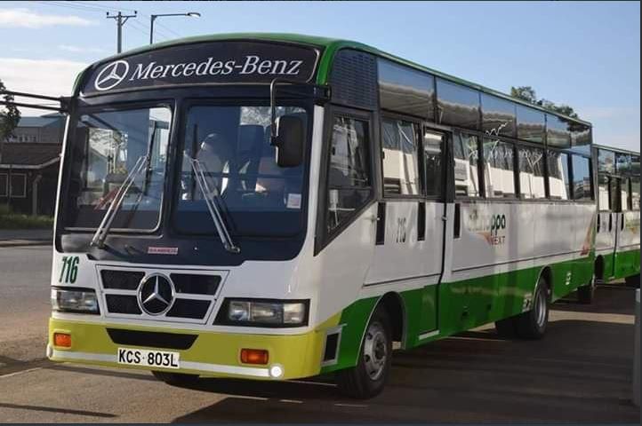 The new Mercedes Benz MB917 type of buses by Citi Hoppa