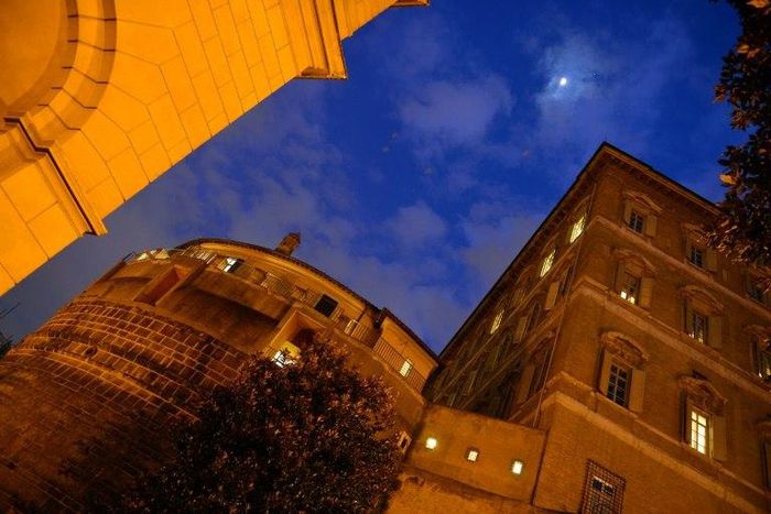 The headquarters of the former Institute for Religious Works, the Vatican's bank, are pictured on February 18, 2012