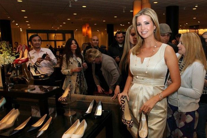 CANOGA PARK, CA - FEBRUARY 17: Ivanka Trump attends the Launch of Her Spring 2011 Lifestyle Collection of Footwear at the Ivanka Trump launches her Spring collection Of footwear at the Topanga Nordstrom in Canoga Park, California, in February 2011