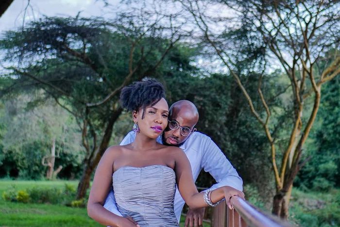 Singer Dela with Dr. Reign