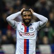 Lyon's French forward Alexandre Lacazette is thought to be in advanced talks with Atletico Madrid