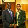 ODM leader Raila Odinga and Mohammed Ali.