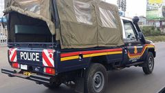 File image of a police veicle during a patrol by police