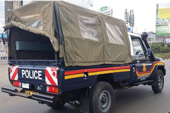 File image of a police veicle during a patrol by police