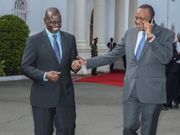 President Uhuru Kenyatta with DP William Ruto